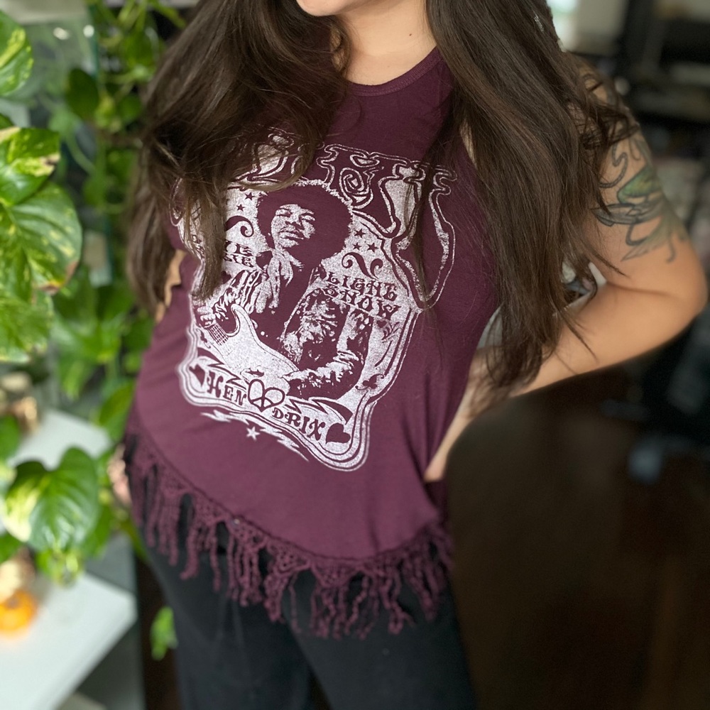 Jimmy Hendrix Tank Top ❤️🎸👚